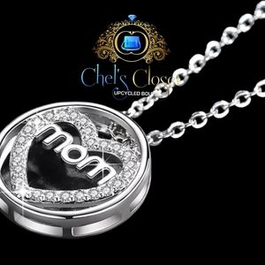 Mom *bling* necklace